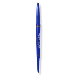 Treslúce Beauty Hello, Brows! Dual-Ended Micro Brow Pencil NWT warm brown